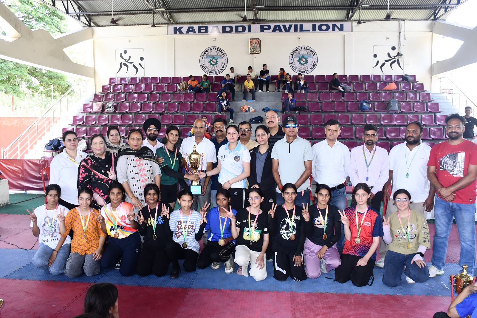 Jammu, Khour zone girls bag Kabaddi titles